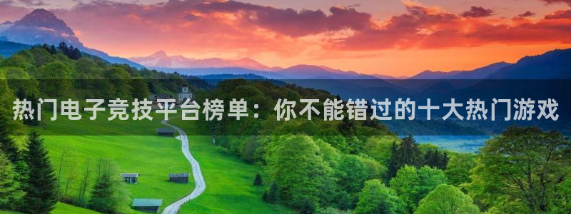 杜邦娱乐咨询：热门电子竞技平台榜单：你不能错过的十大热门游戏